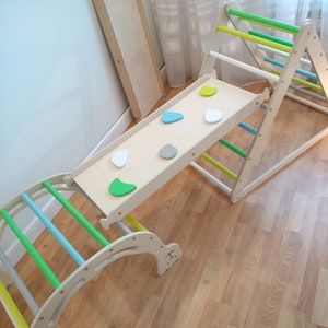 Climbing foldable  triangle, toddler climber,step triangle,Kletterdreieck,triángulo