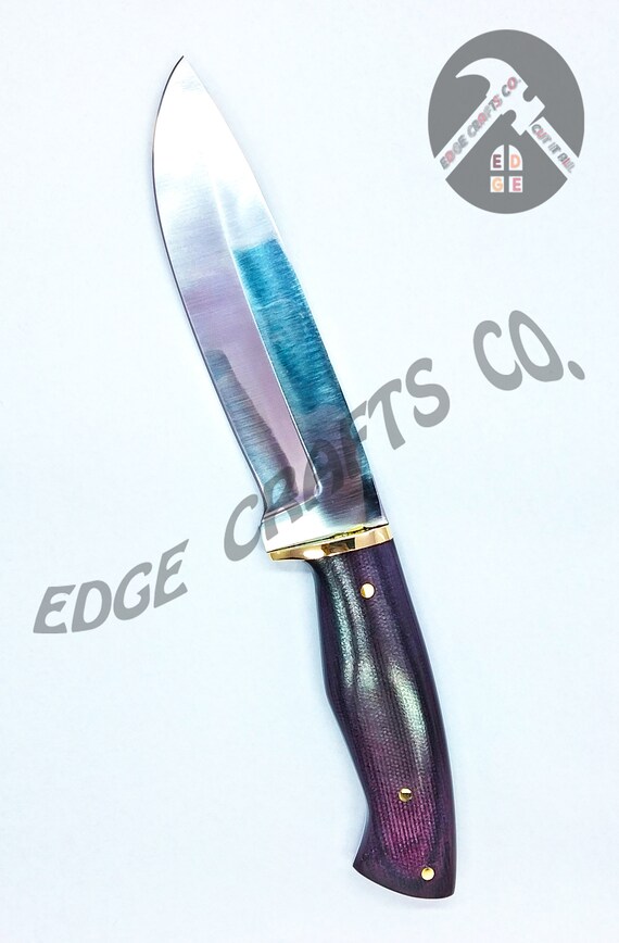 Custom Handmade High Carbon Stainless Steel Hunting Knife Kit Etsy