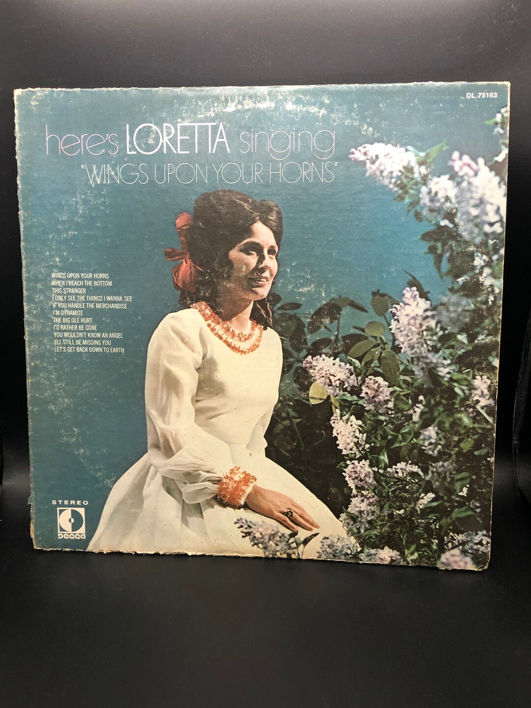 Here's Loretta Singing wings Upon Your Horns lp_record Etsy