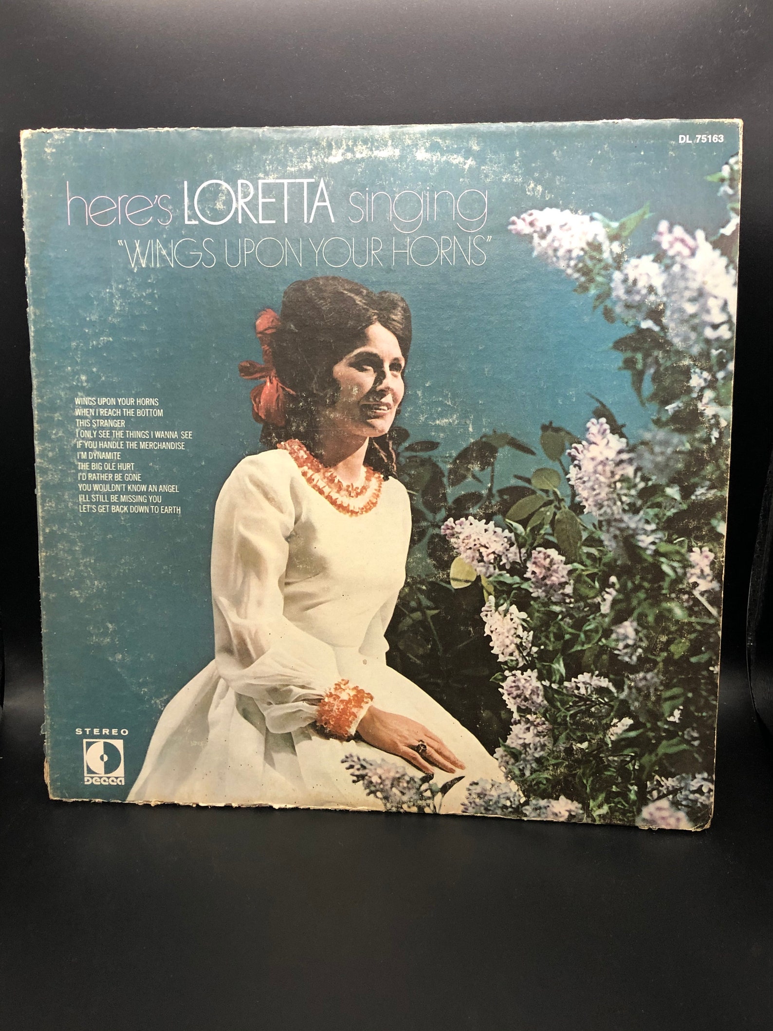 Here's Loretta Singing wings Upon Your Horns lp_record Etsy