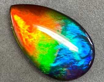 Canadian Ammolite Triplet Gemstone 18X11 mm #2832-31
