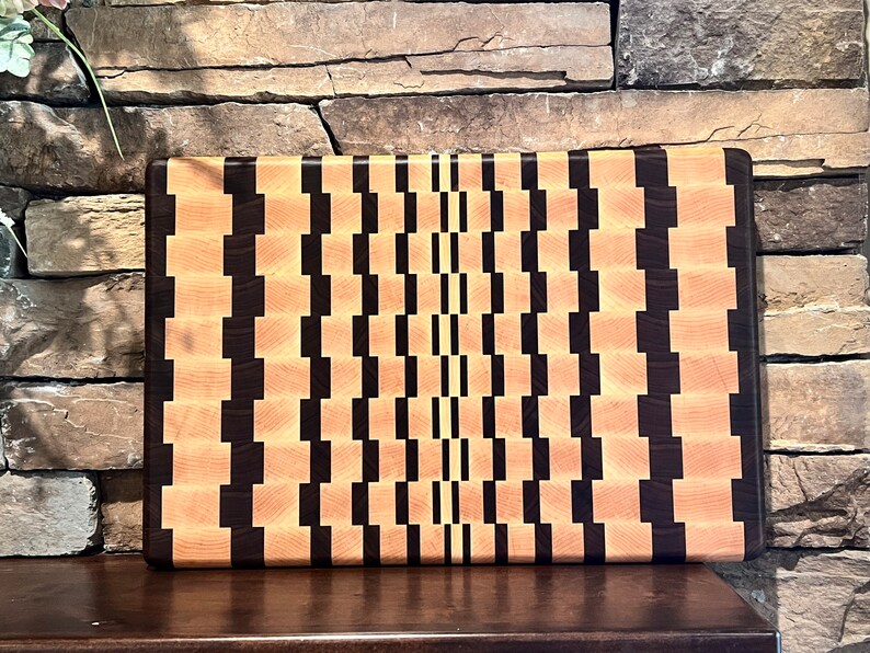 Handmade End Grain Hardwood Cutting Board Etsy