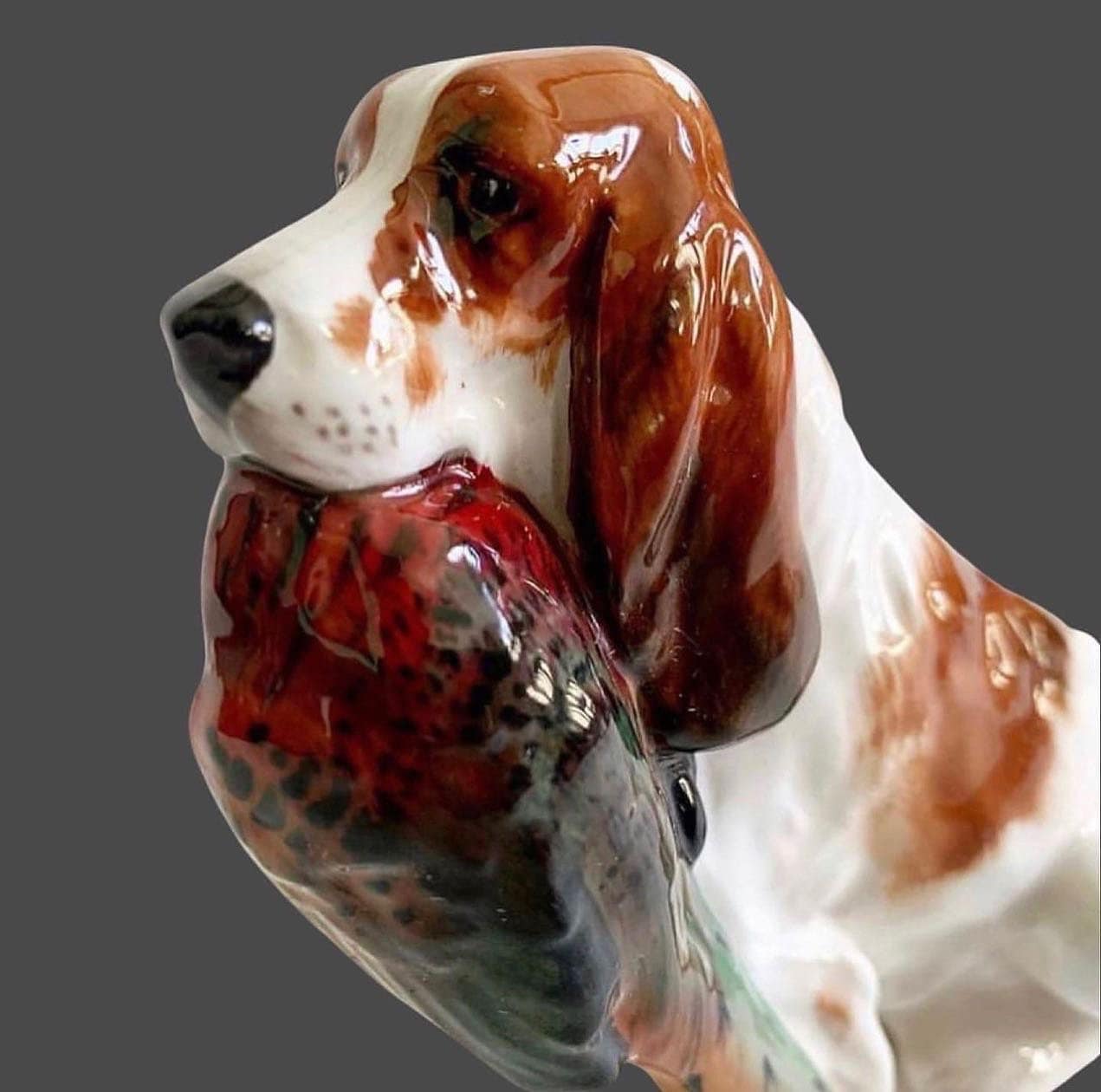Royal Doulton Dog With Bird - Etsy