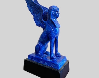 Handpainted bronze Sphinx Statue