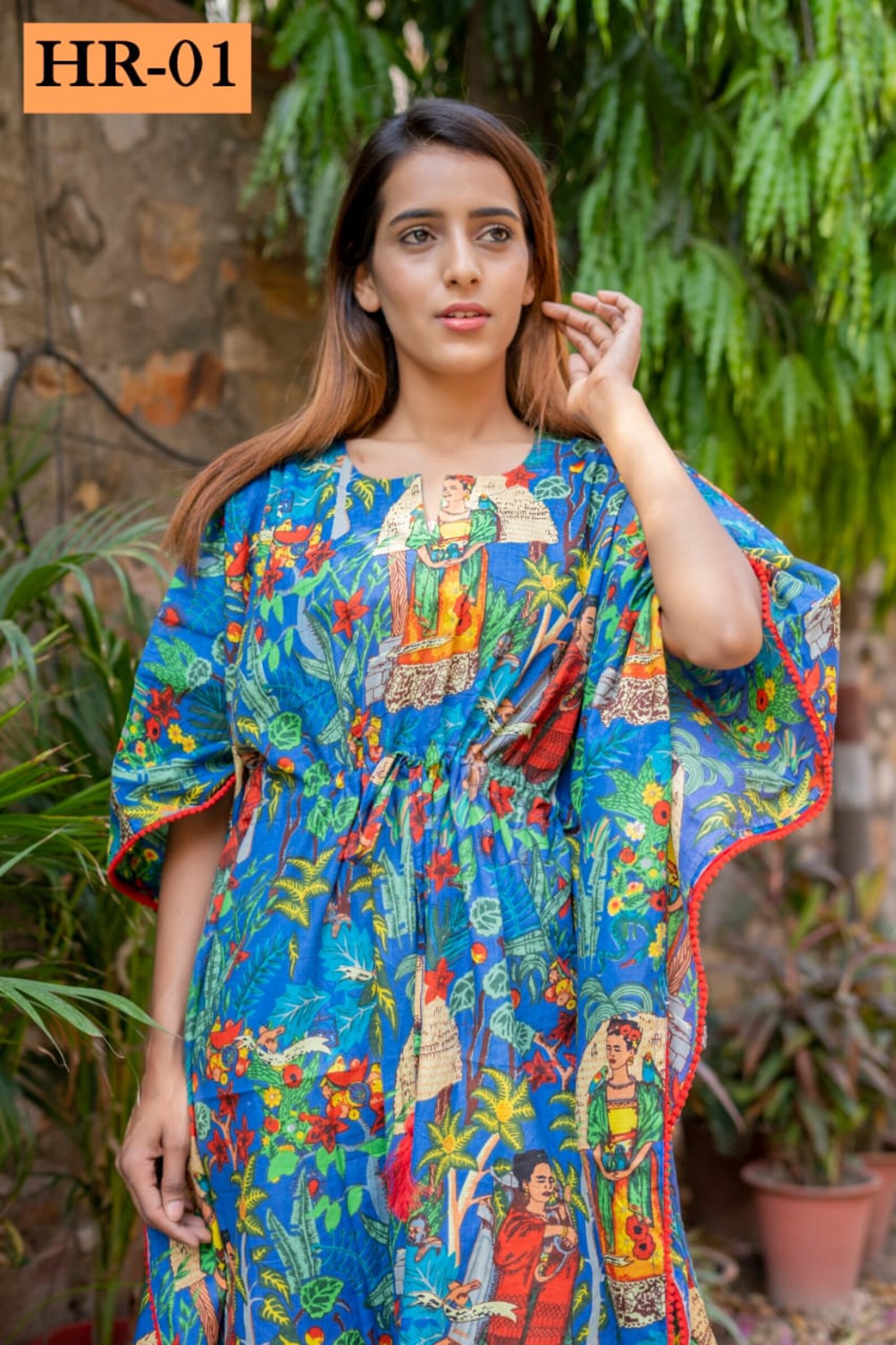 Boho kaftan Cotton kaftan Summer Kaftans Resort Wear Maxi Etsy