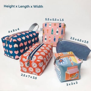 Any Size Pattern Extension / Boxy Pouch Pattern / Zipper Pouch Pattern