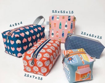 Any Size Pattern Extension / Boxy Pouch Pattern / Zipper Pouch Pattern