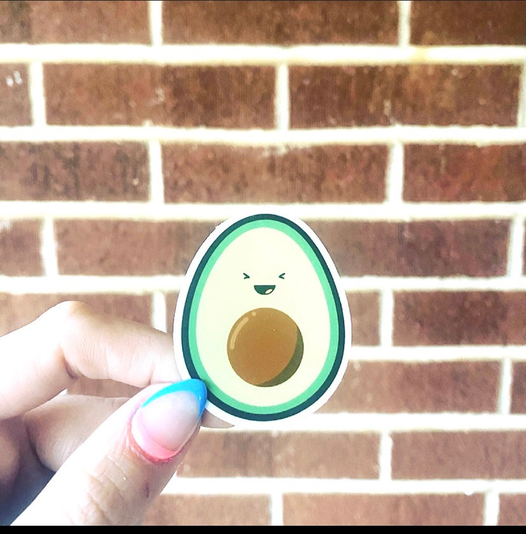 Abacho Sticker Avocado Sticker - Etsy