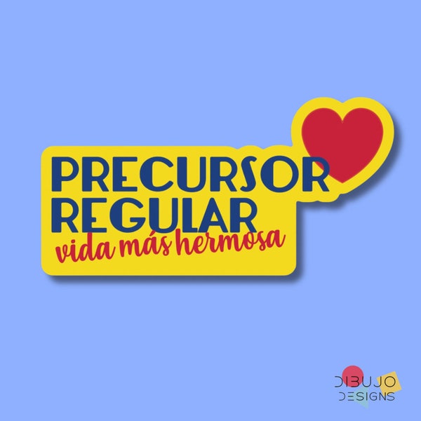 Spanish - JW Magnet/Sticker - Precursor Regular