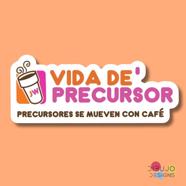 Spanish - JW Magnet/Sticker - Vida de Precursor