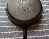 Beautifully Restored Griswold 8 Big Block Logo Cast Iron Skillet