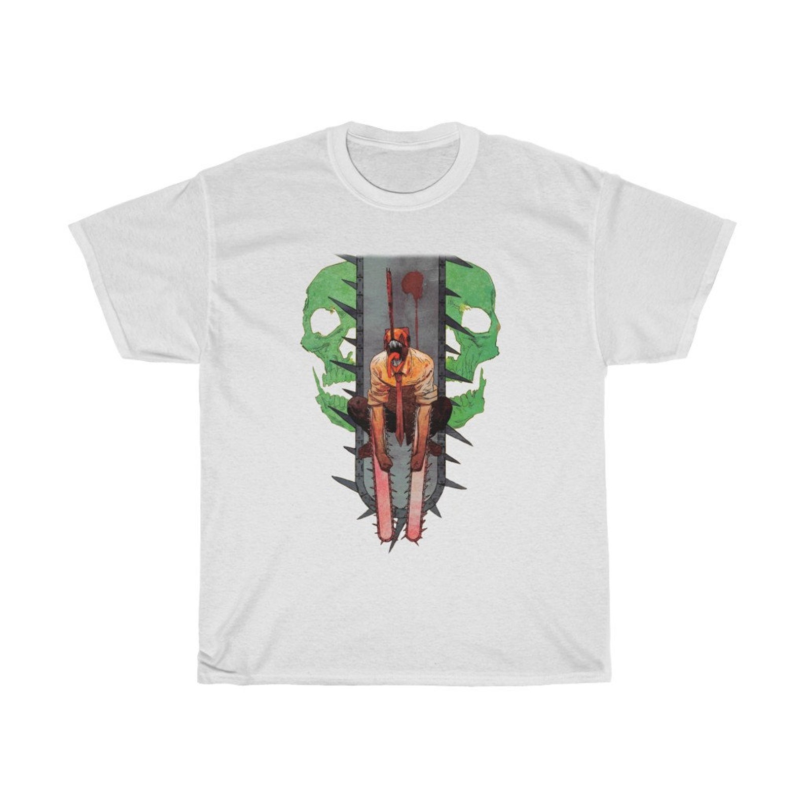 chainsaw man manga shirt