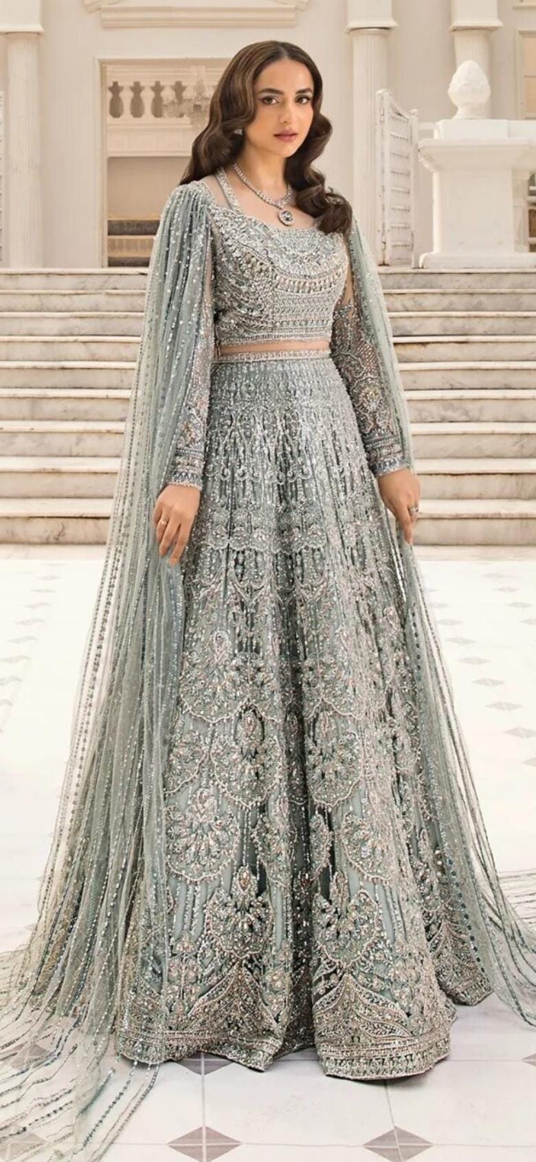 Party Wear Peplum Dress Pattern Pakistani Asian Pakistani Indian