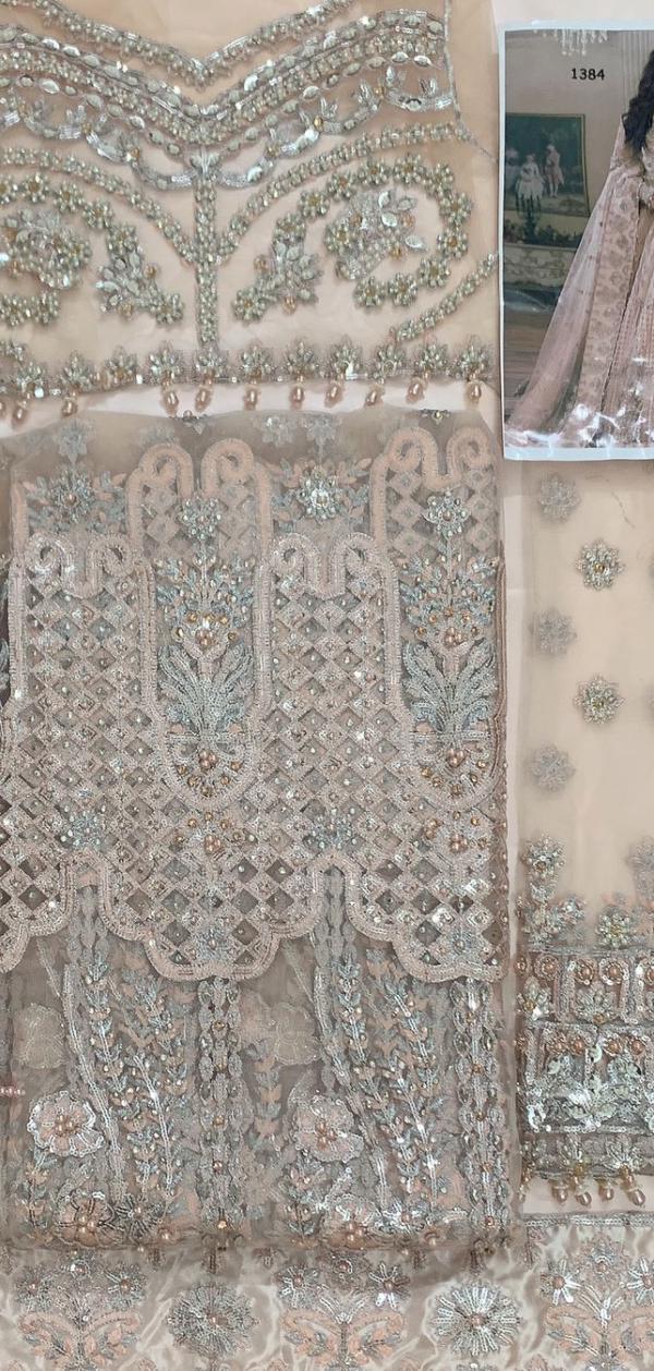 Wedding Party Appealing Dark Pink Thread & Zari Salwar Suit main image 1