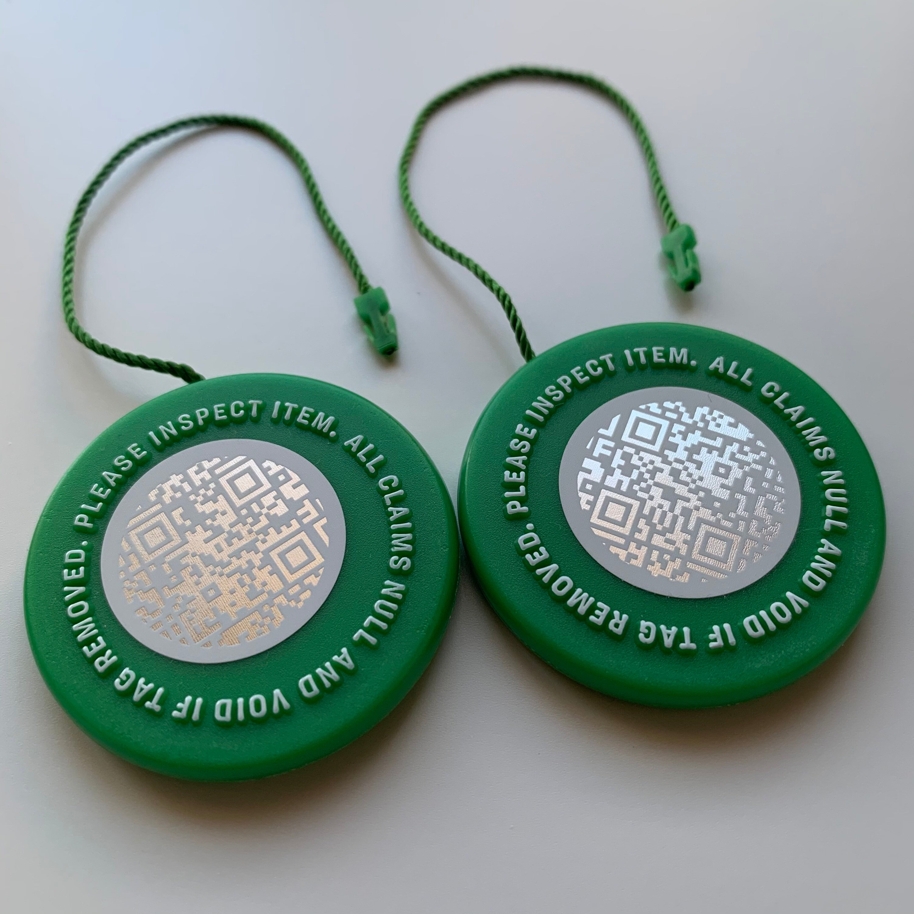 2 Authentic 2 Prong Uncut StockX Tags Etsy