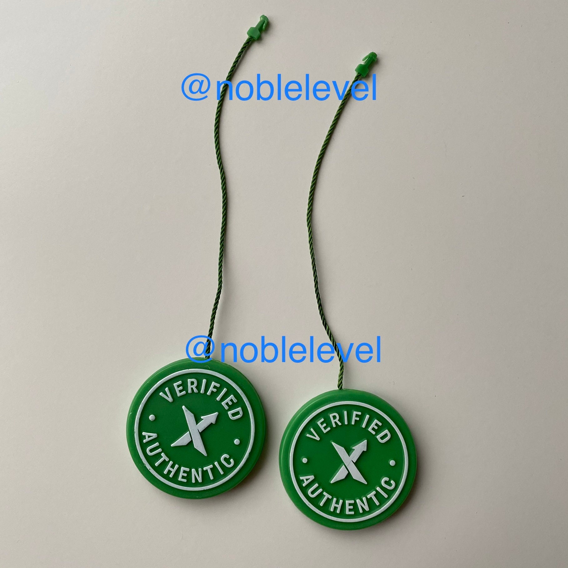 2 Verified Authentic uncut StockX Tags Etsy
