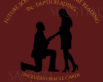 Leitura Psíquica do Amor, No Mesmo Dia, Leitura de Alma Gêmea/Chama Gêmea Futura, Múltiplas Perguntas, Cartas Oráculo