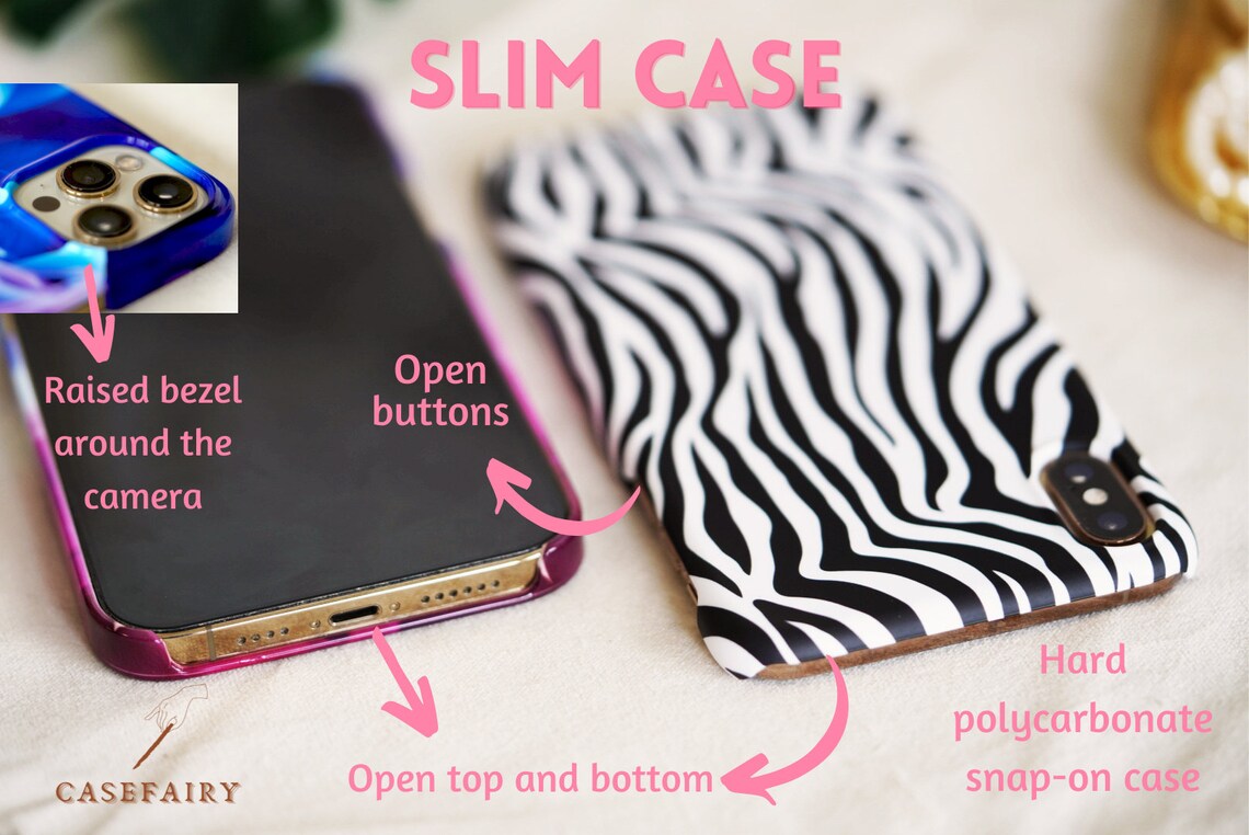 Cute Heart Pink Custom Women Phone Case Personalized Iphone - Etsy