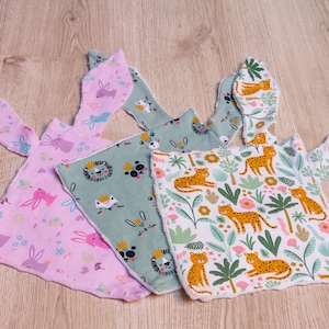 Rabbit ear flat comforter for babies