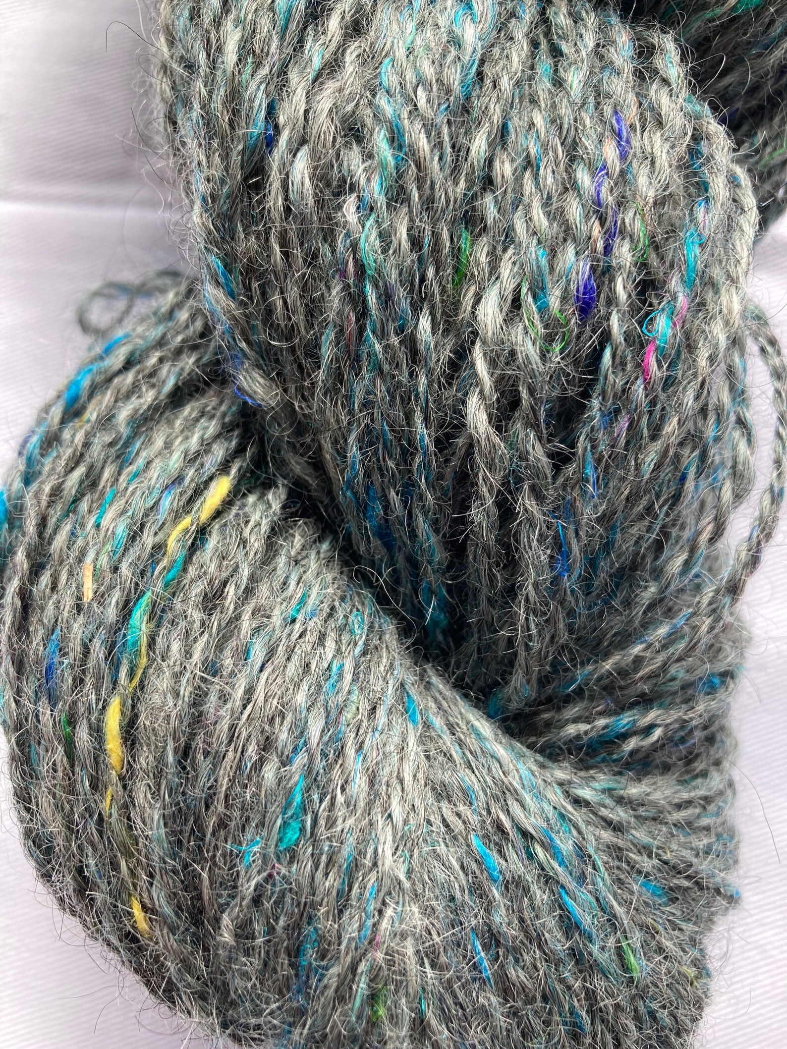 Jeweltone Hand Spun Yarn Etsy