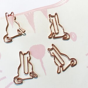 Cat Paper Clip,Cat Paperclips,Bookmarks,Paper Clips, Cat Stationery, Stationery, Colour Mixed Paperclips, Gift, Cat Lover, Back to School