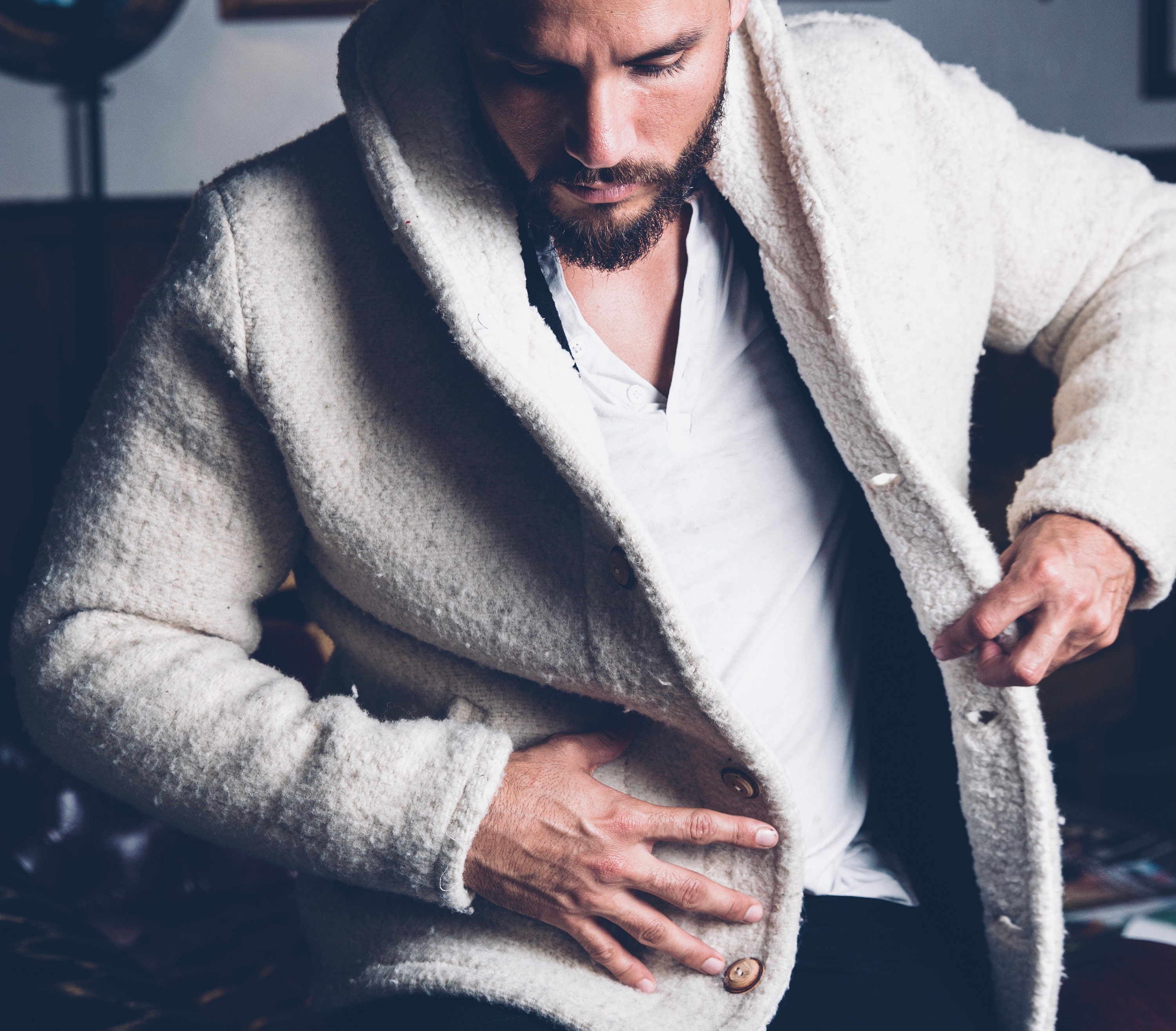 men's wool coats & jackets