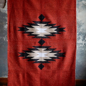Twin Volcanoes Blanket | Mexican Handmade Blanket