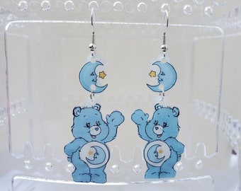 Bedtime bear inspo earrings