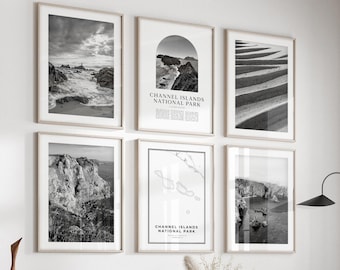 Galería de las Islas del Canal - Conjunto de 6, Fotografía de las Islas del Canal, Pósteres de las Islas del Canal, Impresiones de las Islas del Canal, Parque Nacional, California