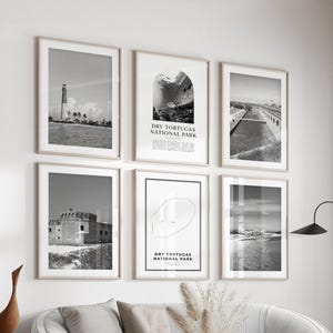 Dry Tortugas National Park Gallery - Set of 6, Dry Tortugas, Dry Tortugas Posters, Dry Tortugas Prints, National Park, Florida