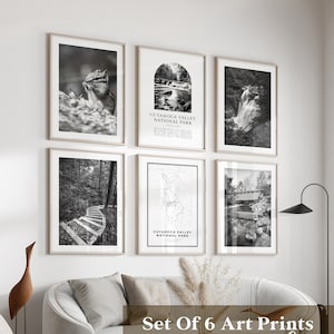 Cuyahoga Valley National Park Gallery Wall Art - Set van 6, foto Cuyahoga Valley, Cuyahoga-posters, Cuyahoga-afdrukken, National Park (Ohio)