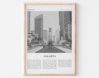 Jakarta Poster Etsy