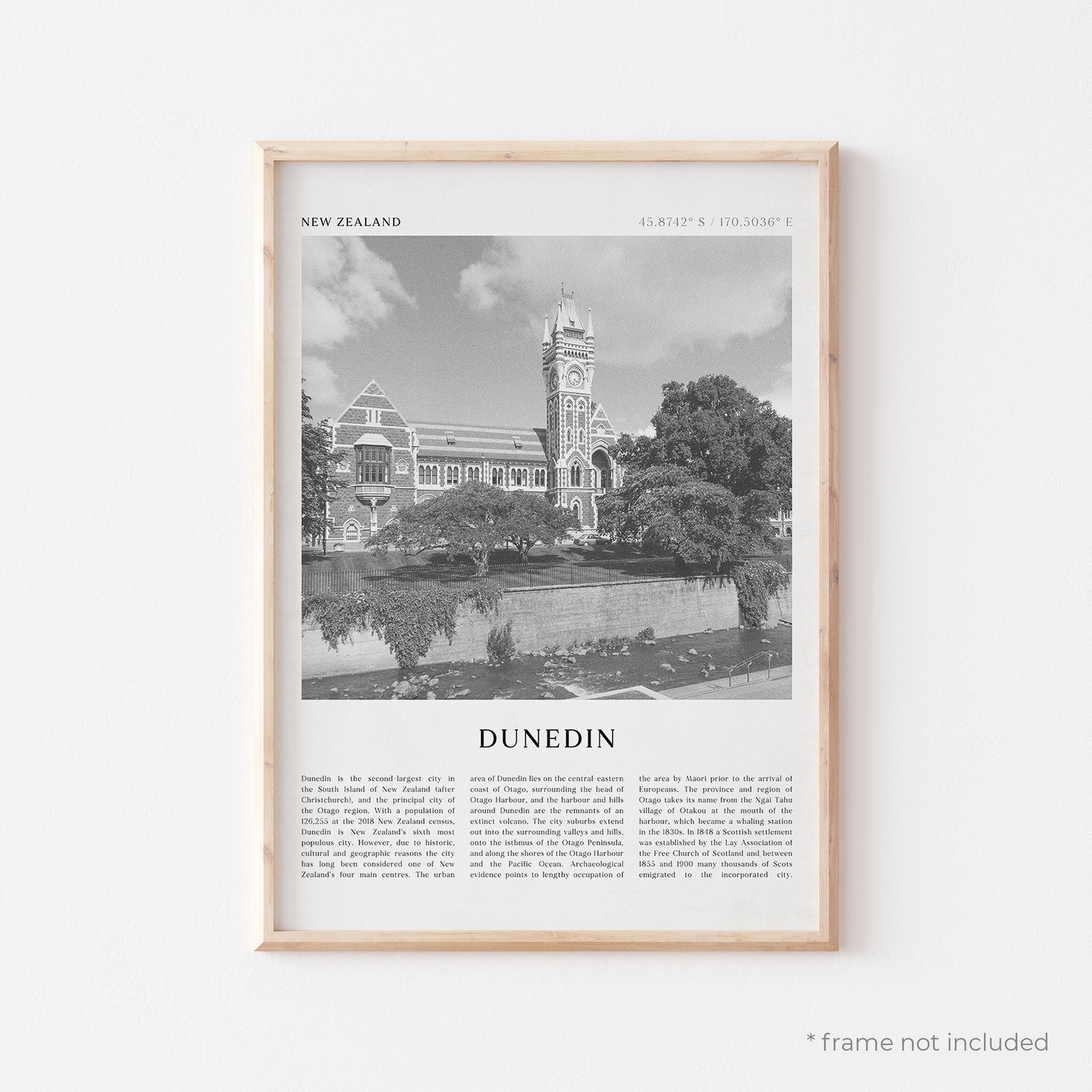Dunedin Art Print Dunedin Poster Dunedin Photo Dunedin Wall Etsy