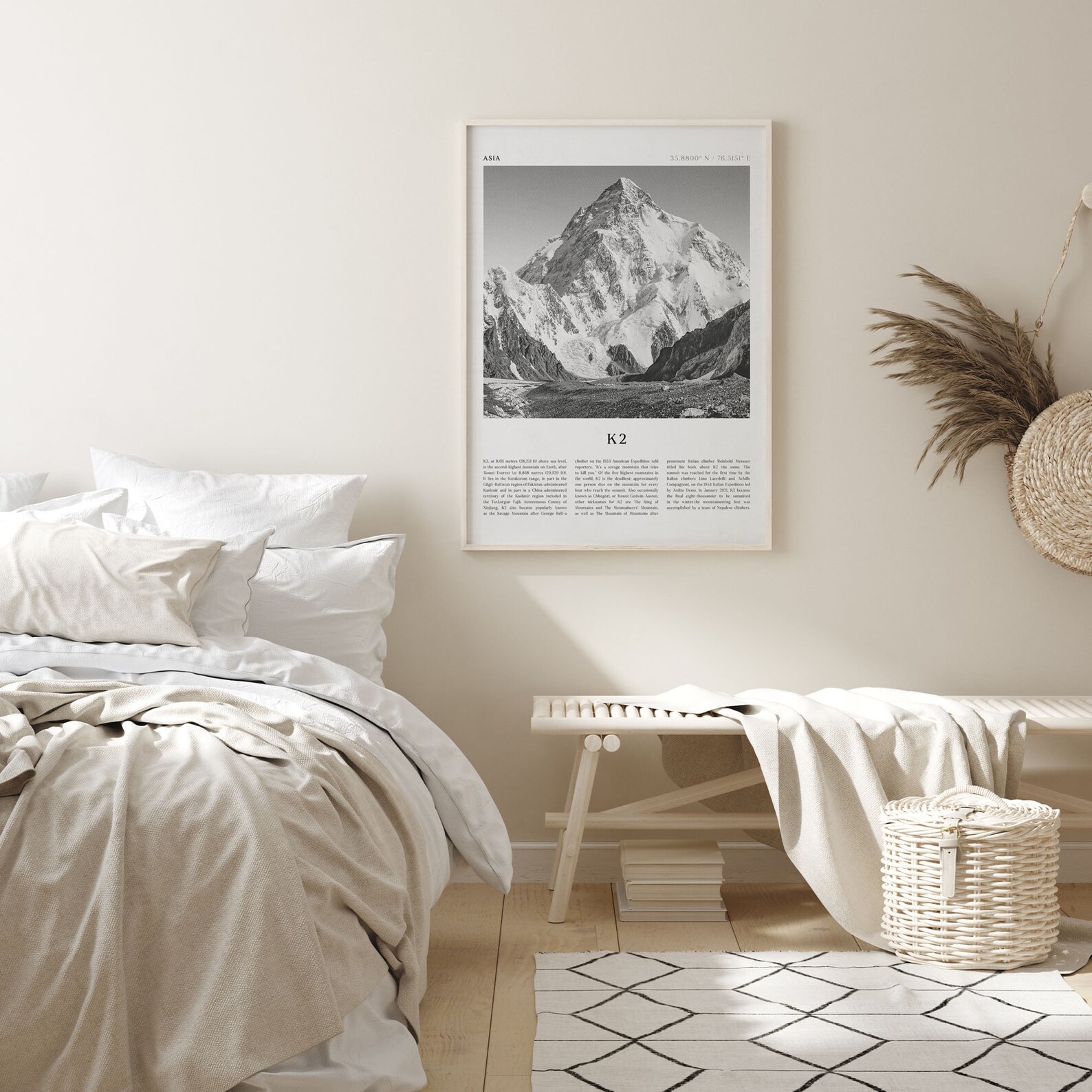 K2 Art Print K2 Poster K2 Photo K2 Wall Art Asia Travel Etsy