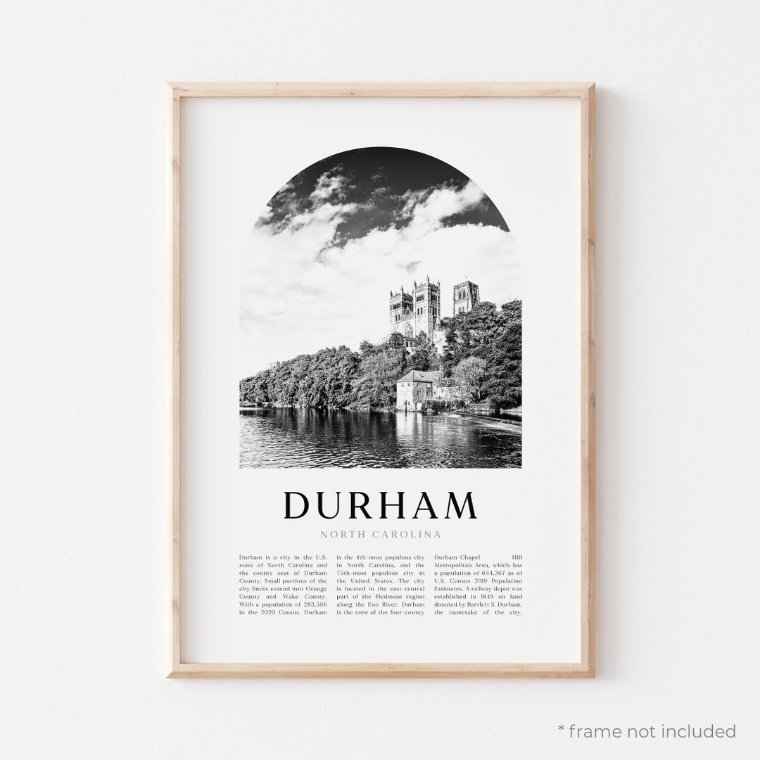 Durham Art Print, Durham Poster, Durham Photo, Durham Wall Art, Durham