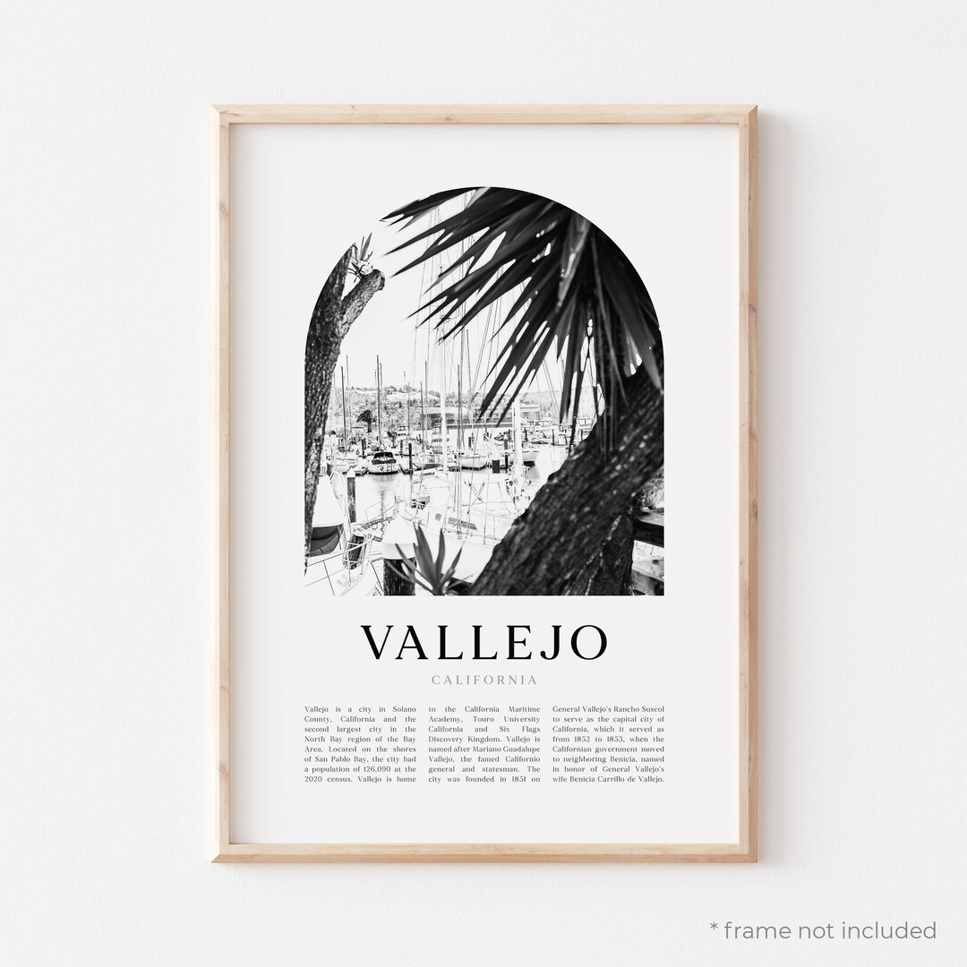 Vallejo Art Print Vallejo Poster Vallejo Photo Vallejo Wall Etsy