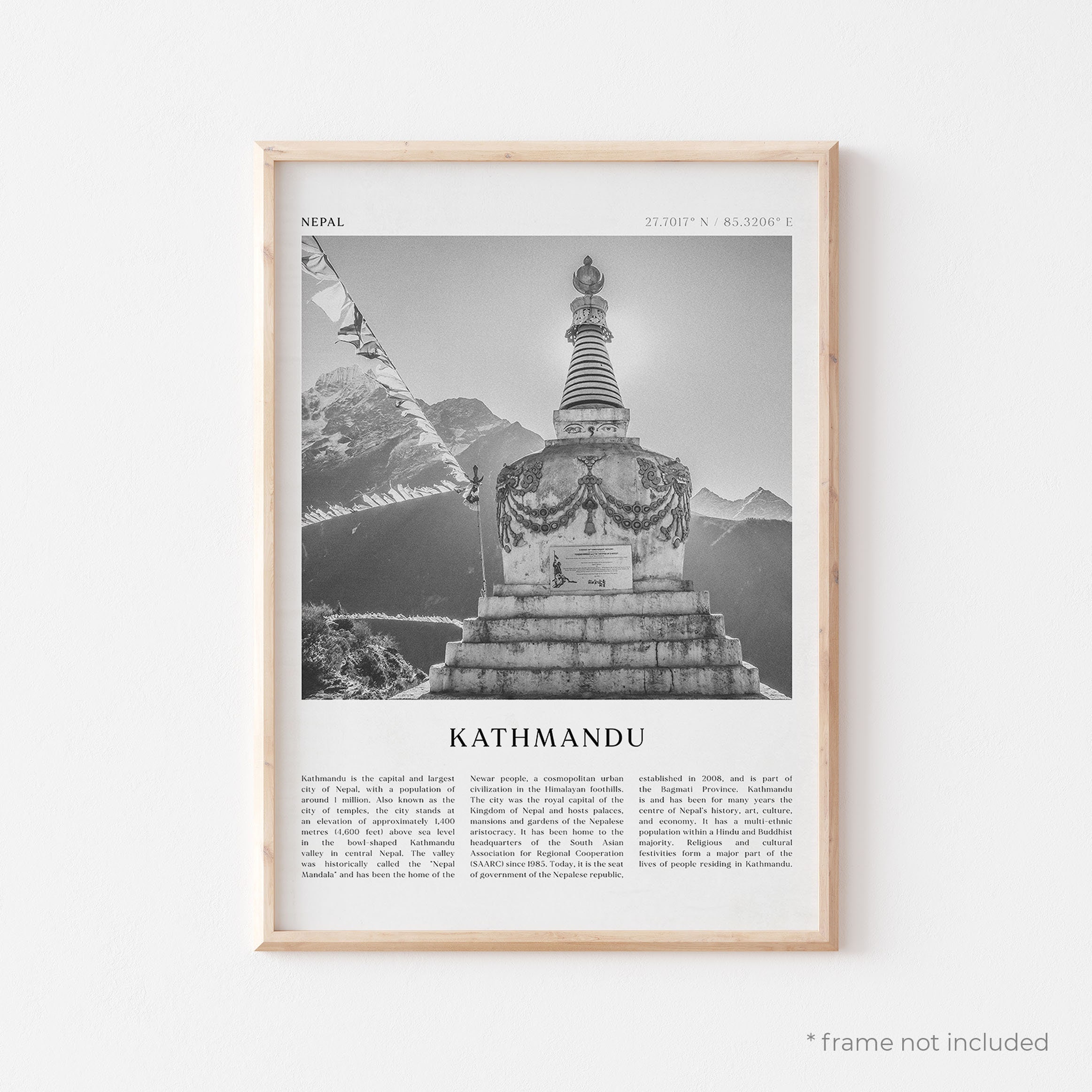 Kathmandu Art Print Kathmandu Poster Kathmandu Photo Etsy