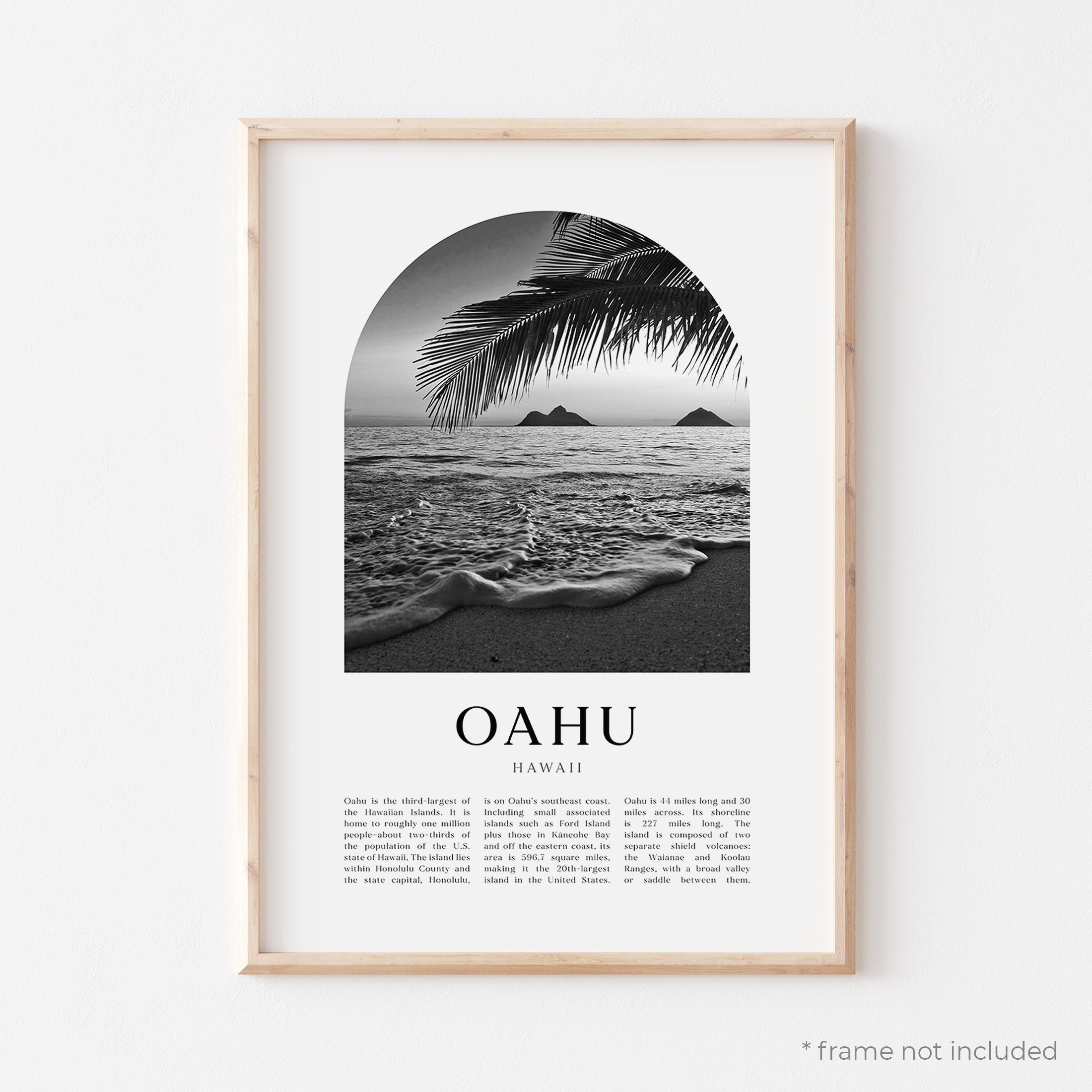 Oahu Art Print Oahu Poster Oahu Photo Oahu Wall Art Oahu Etsy