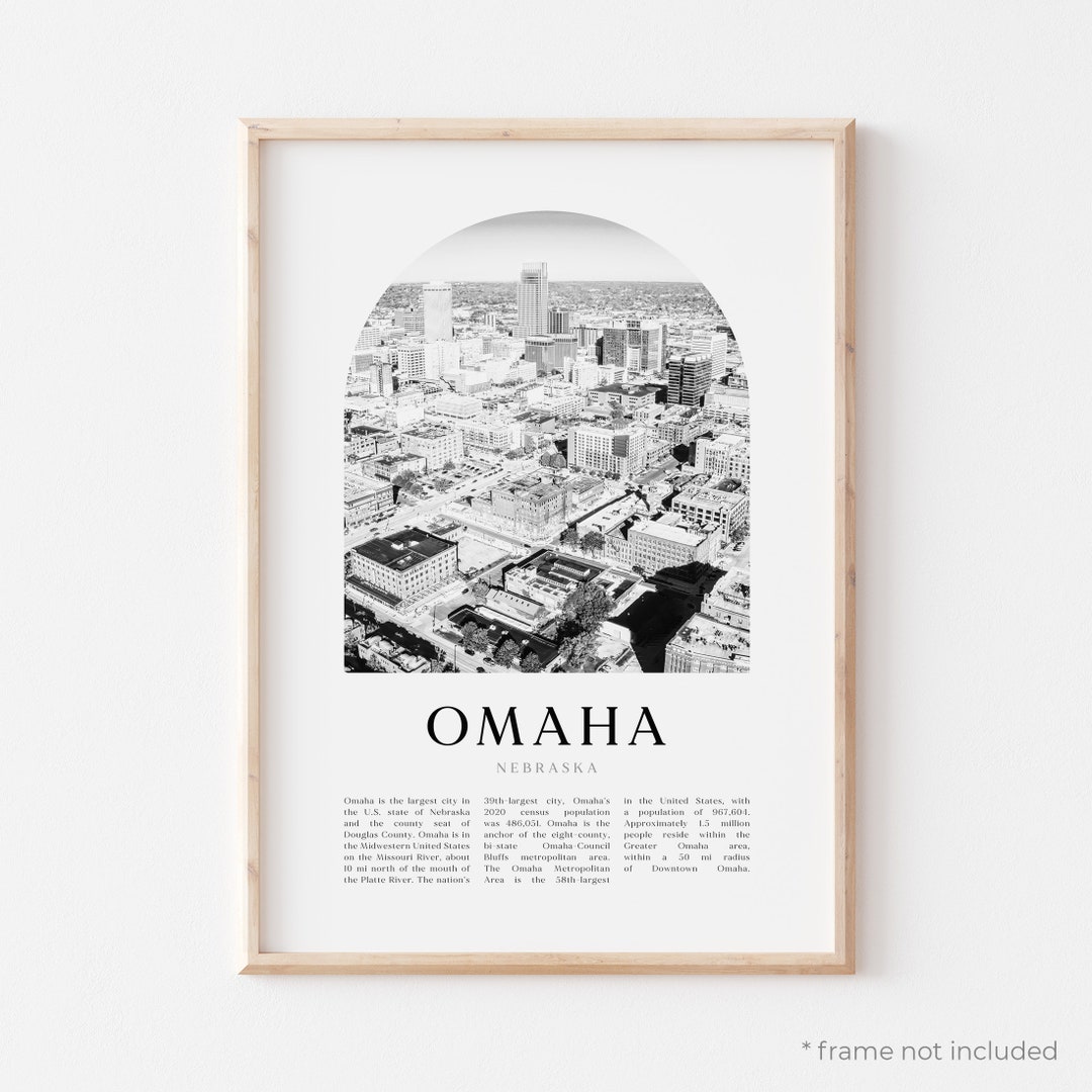 Omaha Art Print Omaha Poster Omaha Photo Omaha Wall Art Etsy