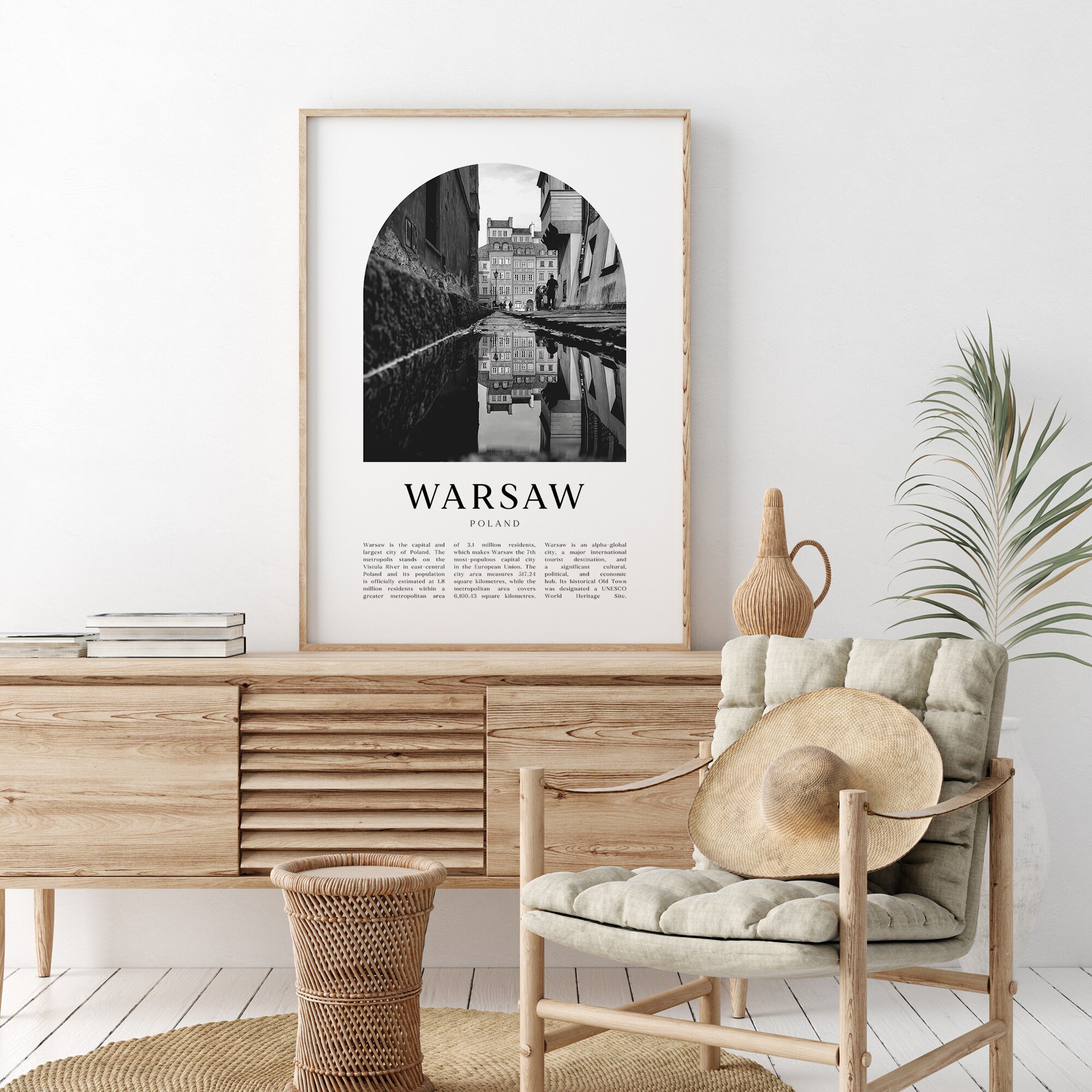 Warsaw Art Print Warsaw Poster Warsaw Photo Warsaw Wall Etsy