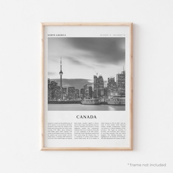 Canada Art Print Canada Poster Canada Photo Canada Wall Etsy