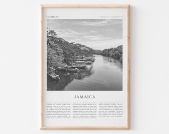 Jamaica Art Print, Jamaica Poster, Jamaica Photo, Jamaica Wall Art, Caribbean, Travel Print, Vintage Poster, Boho Art | CA32
