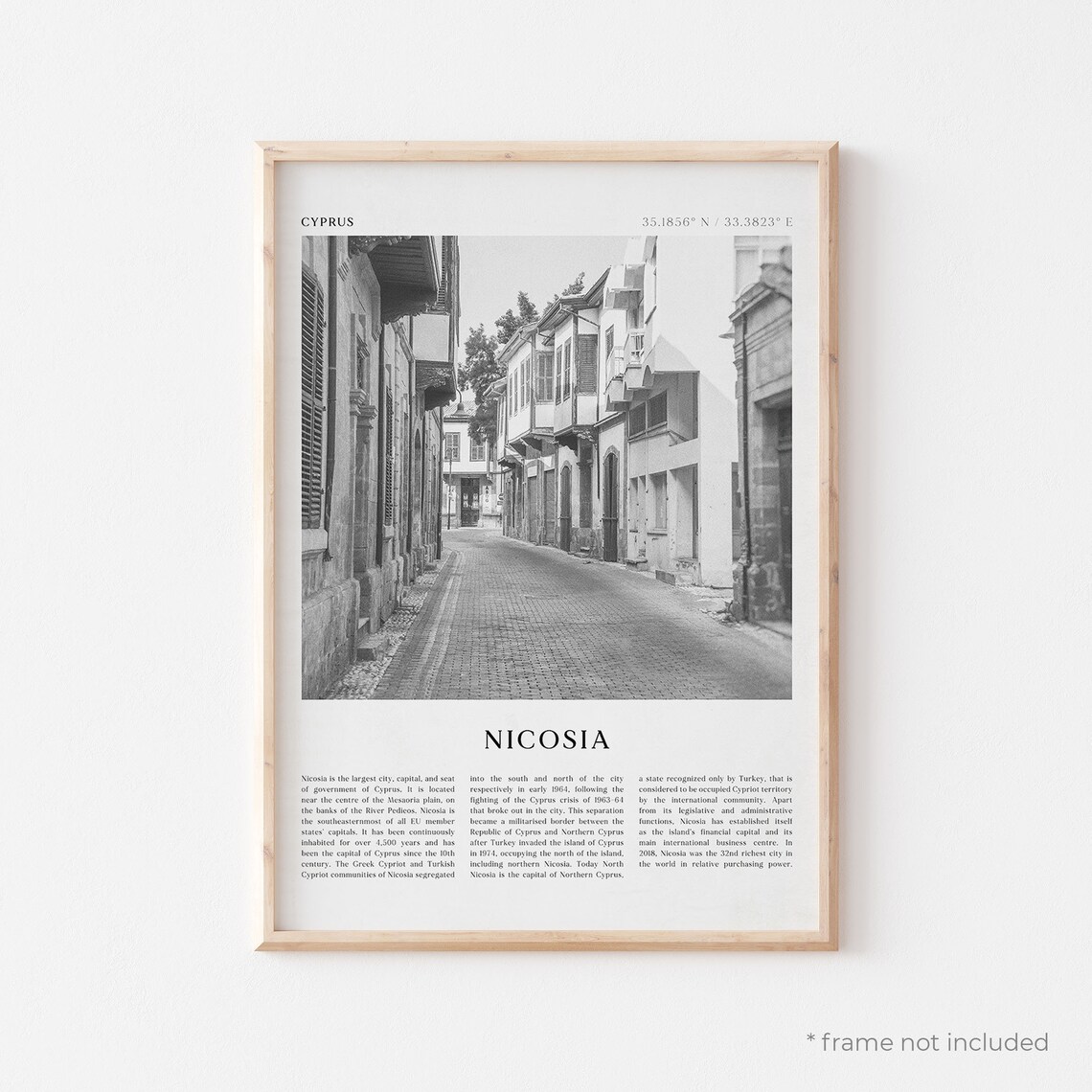 Nicosia Art Print Nicosia Poster Nicosia Photo Nicosia Wall Etsy