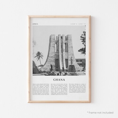 Ghana Art Print Ghana Poster Ghana Photo Ghana Wall Art Etsy