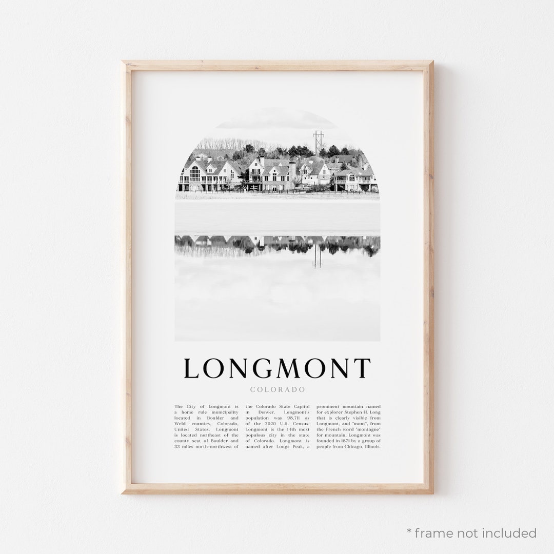 Longmont Art Print, Longmont Poster, Longmont Photo, Longmont Wall Art