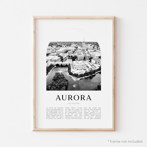 Aurora Art Print Aurora Poster Aurora Photo Aurora Wall Art  