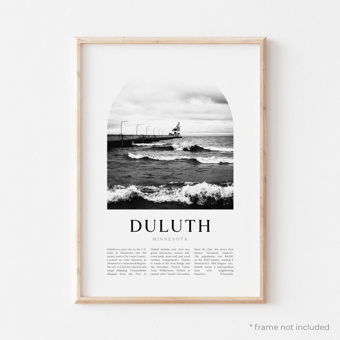 Duluth Art Print, Duluth Poster, Duluth Photo, Duluth Wall Art, Duluth