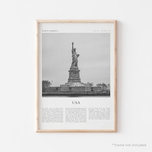 USa Art Print, USa Poster, USa Photo, USa Wall Art, North America, Travel Print, Vintage Poster, Boho Art | NA01