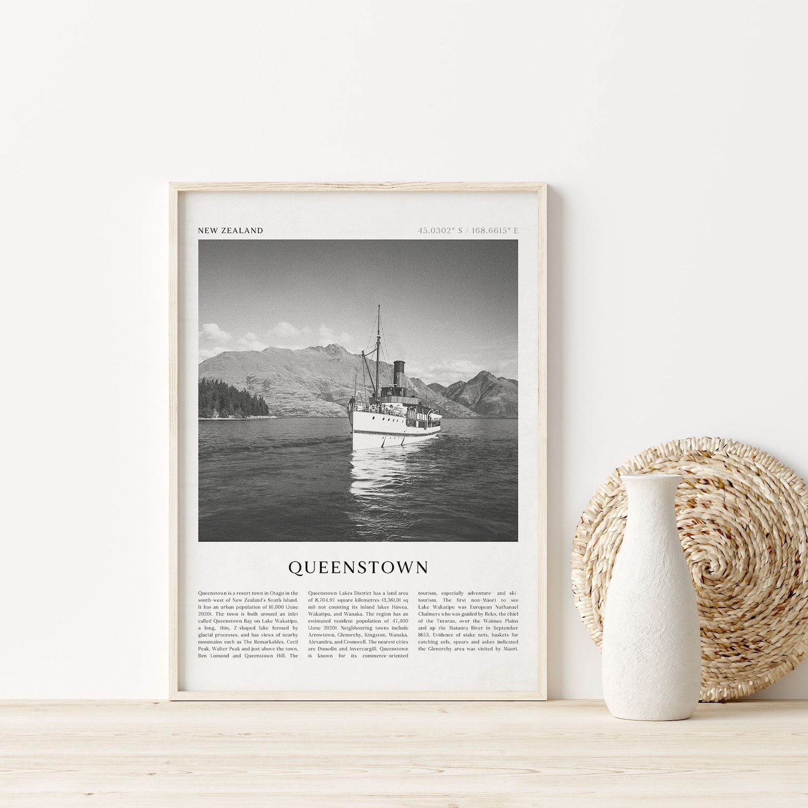 Queenstown Art Print Queenstown Poster Queenstown Photo Etsy