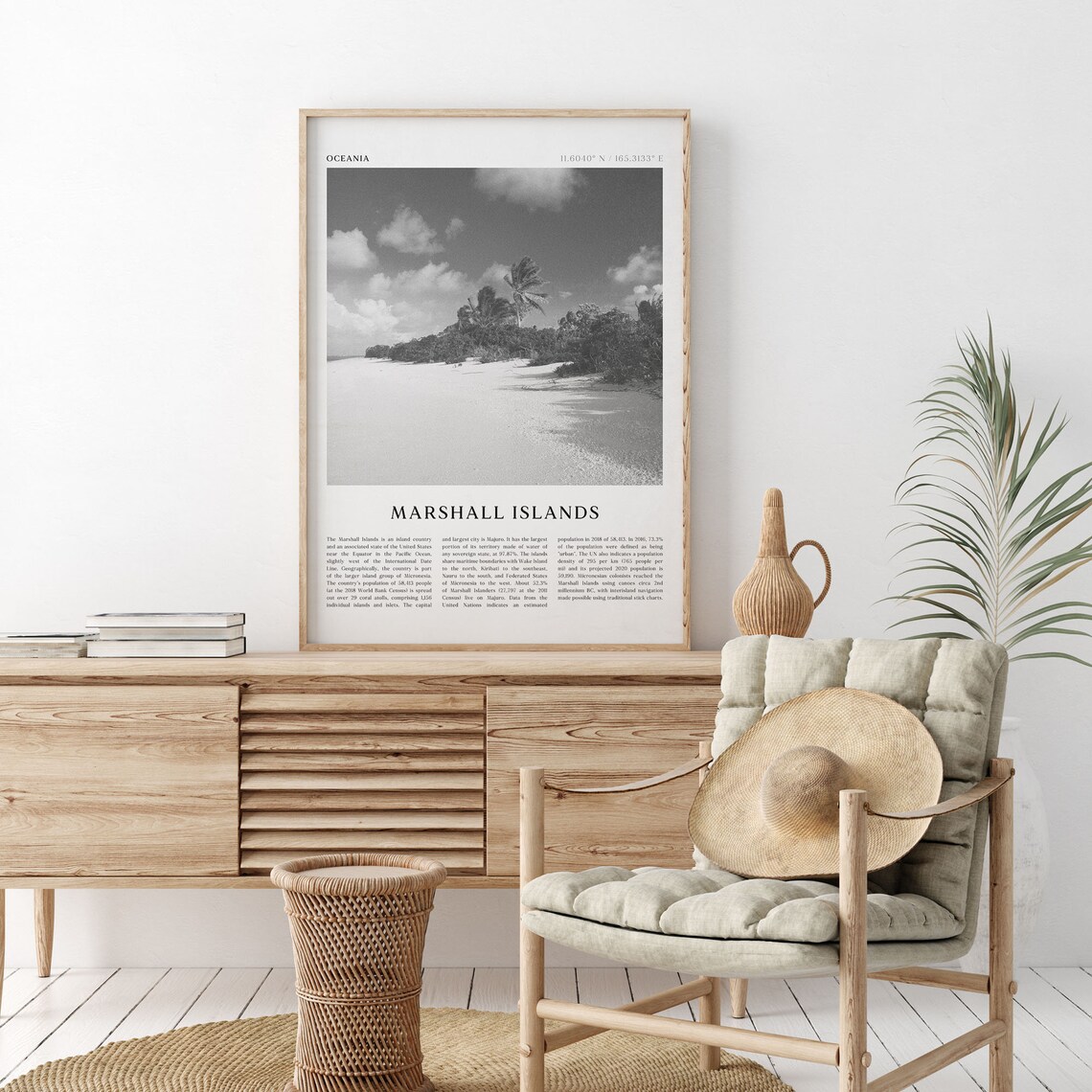 Marshall Islands Art Print Marshall Islands Poster Marshall - Etsy